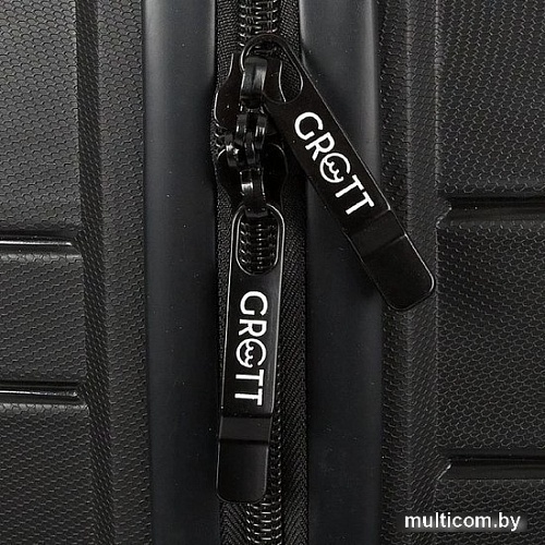 Чемодан-спиннер Grott 227-PP002/3-20 (черный)