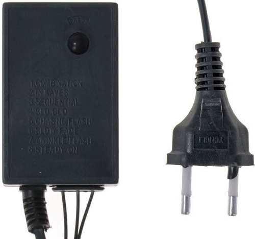 Бахрома Luazon Led-180 (4x0.6 м, фиолетовый) [187275]