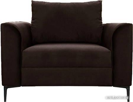Интерьерное кресло Brioli Марк (велюр, B74 коричневый)