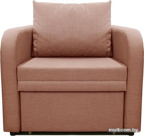 Кресло-кровать Brioli Пино Т (рогожка, J11 розовый)