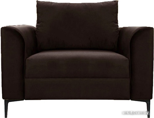 Интерьерное кресло Brioli Марк (велюр, B74 коричневый)