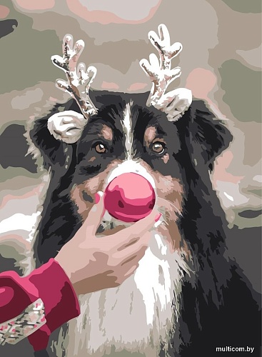 Рыжий кот Пес - красный нос Х-7553