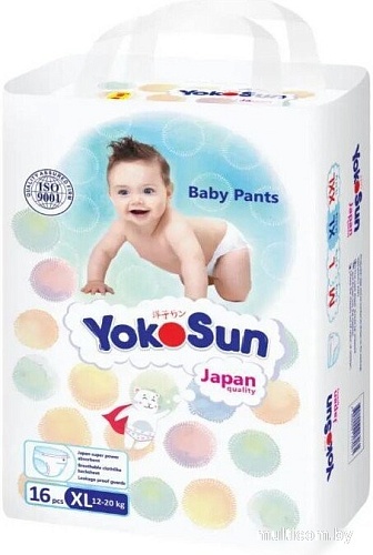 Трусики-подгузники YokoSun Pants XL (16 шт)