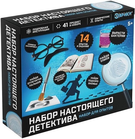 Набор для опытов Эврики Набор настоящего детектива 4483850