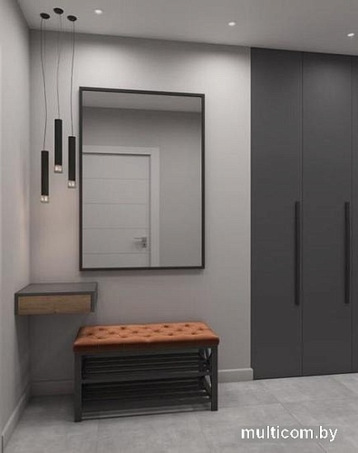 Банкетка Hype Mebel Будс (белый/золото)