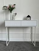 Консольный стол Shtabe Royal 5011 эко (белый/белый/белый)