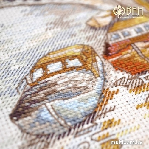 Набор для вышивания Овен Осень в Париже 1044