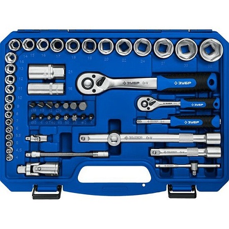 Универсальный набор инструментов Зубр 27635-H82_z01 (82 предмета)