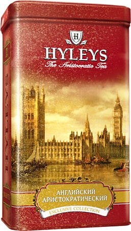 Черный чай Hyleys Английский аристократический черный 100 г
