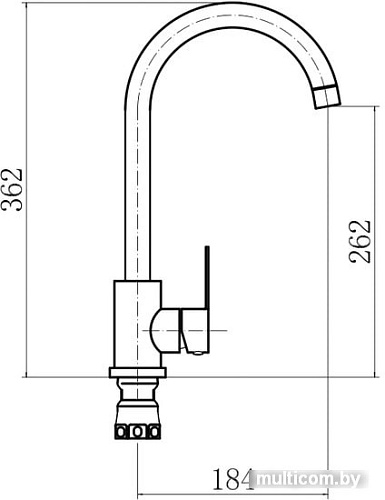 Смеситель Fashun A54001-13