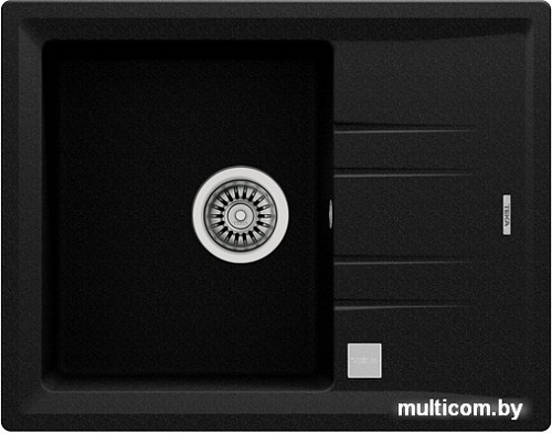 Кухонная мойка TEKA Stone 45 S-TG 1B 1D 115330052 (черный металлик)