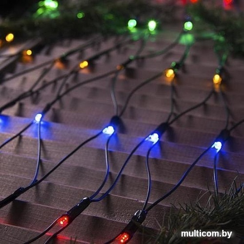 Световая сетка Luazon Сеть 192 LED 2х1.5м (мульти) 3556880
