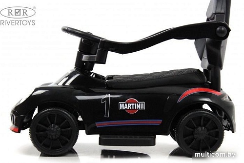 Каталка RiverToys F005FF-P (черный)