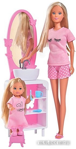 Кукла Simba Steffi Love Время умываться - Штеффи и Еви 5733198