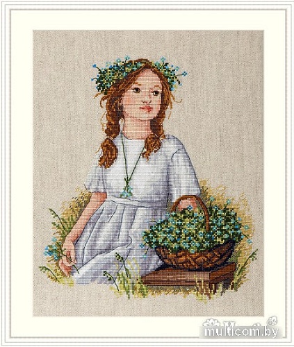 Набор для вышивания Merejka Незабудки K-143A