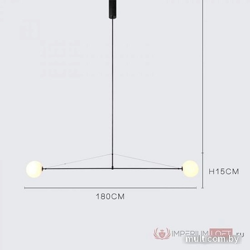 Подвесная люстра ImperiumLoft Lines-09 140824-26