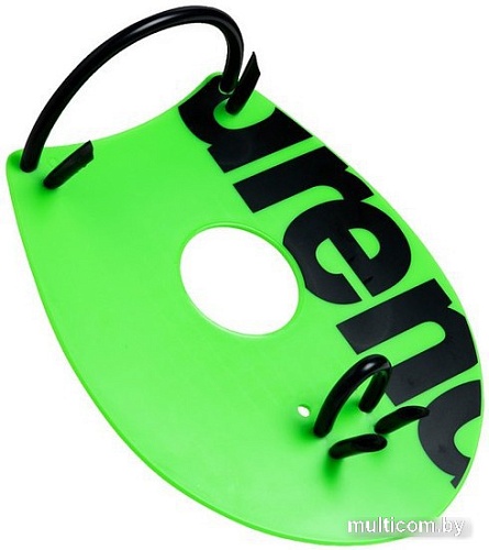 Лопатки для плавания ARENA Elite Hand Paddle 2 004409 110 (L, лайм/черный)