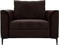 Интерьерное кресло Brioli Марк (велюр, B74 коричневый)