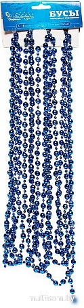 Бусы Волшебная страна Элегант 104075 (синий)