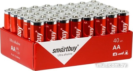 Батарейки SmartBuy Ultra Alkaline AA 40 шт. LR6/40
