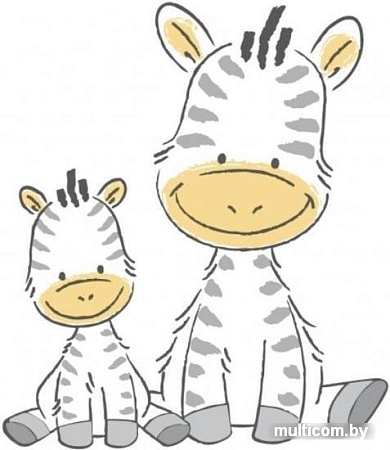 Ванночка для купания Maltex Зебра 6708 (розовый)