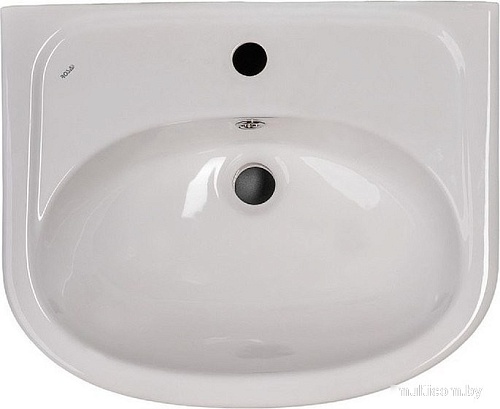 Runo Тумба с умывальником Runo Лада 50 + Уют 50 (напольная, белый)