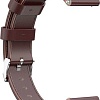 Ремешок Rumi кожаный Slim 16 мм (коричневый)