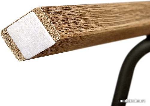 Стул Sheffilton SHT-ST19/S93 (белый/браш.коричневый/черный муар)