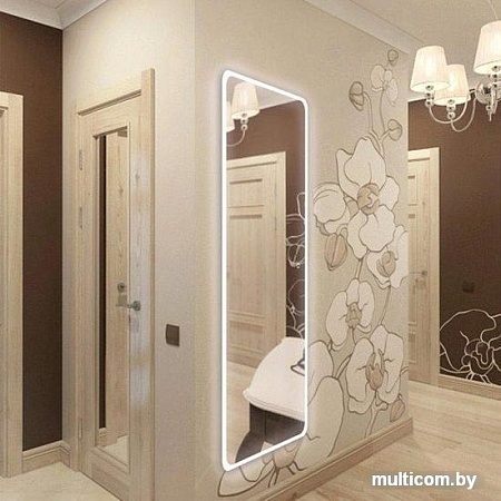 Зеркало Континент Loren Led 45.5x135