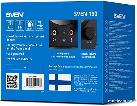 Акустика SVEN 190