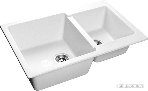 Кухонная мойка GranFest GF-P780K (иней)