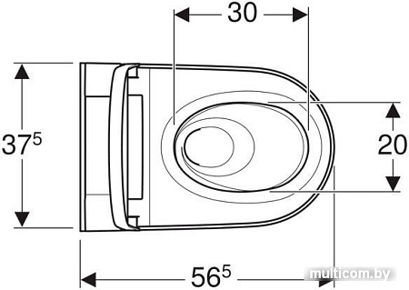 Унитаз Geberit AquaClean Sela 146.224.11.1