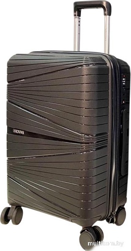 Чемодан-спиннер Mironpan 23103 (L, черный)