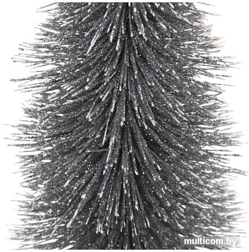 Елочка настольная Серпантин декоративная снежок (серебристый) 201-1297