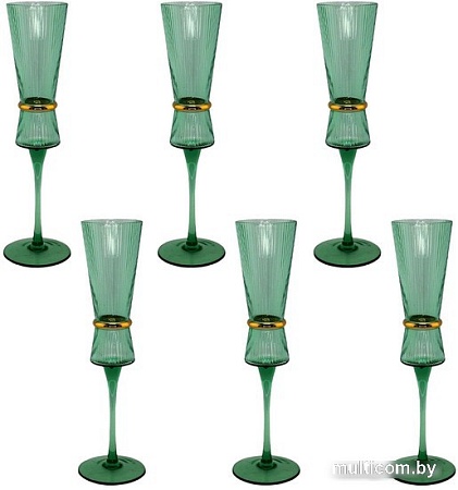 Набор бокалов для шампанского Lenardi Olimp 121-026