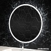 Пекам Зеркало LED Ring2-70х70scl (сенсор на прикосновение/часы)