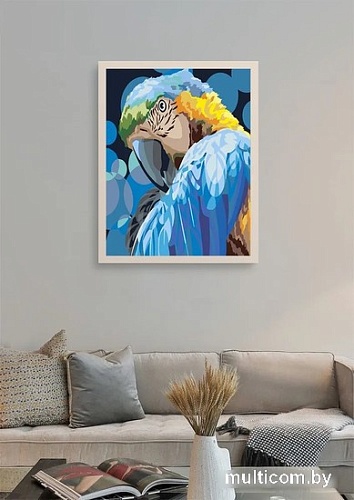 Картина по номерам PaintLine Попугай 2037283452163