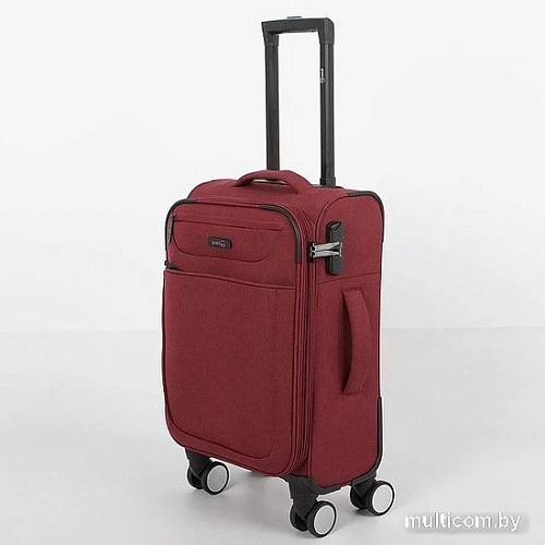 Чемодан-спиннер Grott 338-1001/3-20 (бордовый)