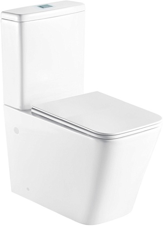 Унитаз WeltWasser Gelbach 001 XL GL-WT (белый глянец)