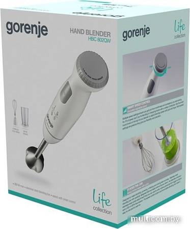 Погружной блендер Gorenje HBC802QW