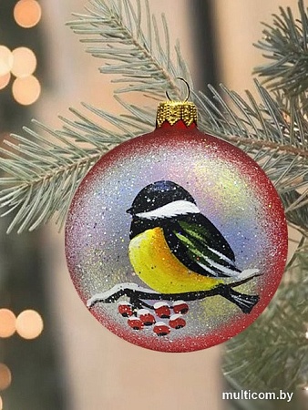 Елочная игрушка Декарт Птичка-синичка 8Ш0018