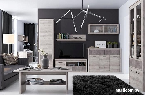 Тумба Anrex Jazz 3D2S (каштан найроби оникс)