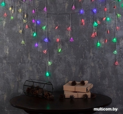 Бахрома Luazon Елки и снежинки (мульти) 3556872