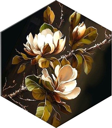 Картина по номерам ILikeGift Белая магнолия BVH0003