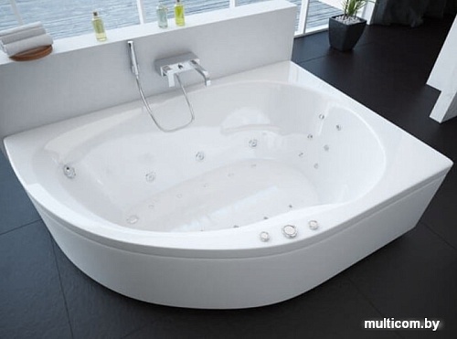 Ванна Aquatek Вирго 150x100 (правая, с экраном)