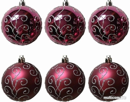 Елочная игрушка Волшебная страна Традиции 007500 6 шт