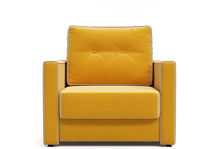 Кресло-кровать Mio Tesoro Атлантикс (Velutto 56, желтый)