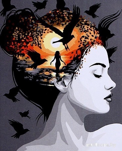 Школа талантов Задумчивая девушка 9898616