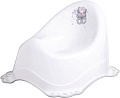 Детский горшок Maltex Мишка 4064 (белый/серый)