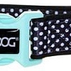 Ошейник Doog Pongo COLN3-L (черный/бирюзовый)